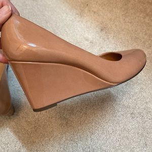JCrew wedge heels